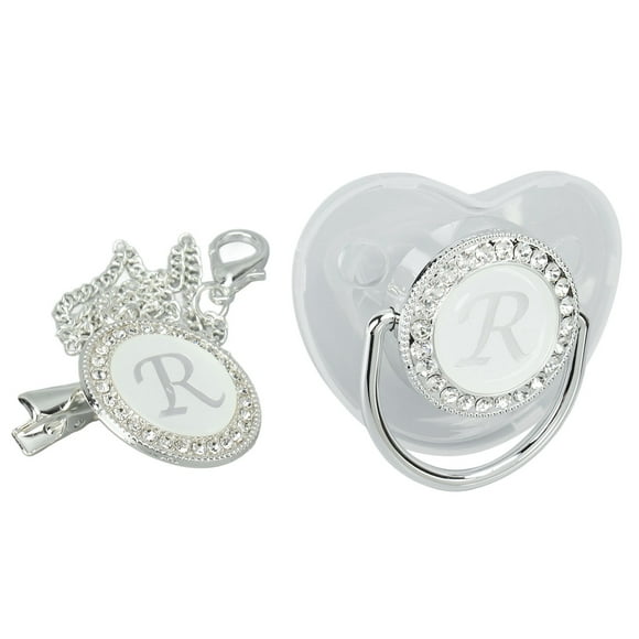 Chupete para Bebé BuyWeekMX Silicona Plateado con Tapa Productos para Bebés