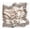 Beige square silk scarf, variant on New leopard print silk scarf, small square scarf, 70cm, suitable for all seasons, European and American style, faux silk headscarf, Korean version, paisley print women's scarf