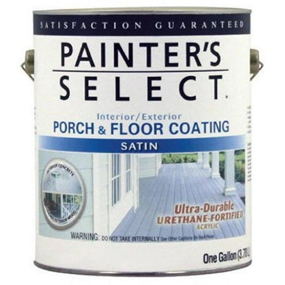 True Value Manufacturing 106657 1 gal USF-D Deep Base Exterior Urethane Fortified Satin Porch & Floor Coating