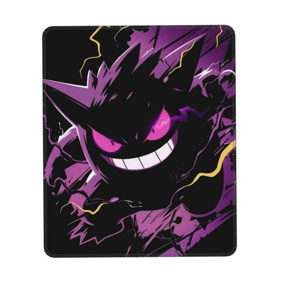 Gengar Mousepad Computer Mouse pad Design Small Office Mouse Mat for Laptop 7 x 8.6 inch