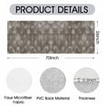 thumbnail image 5 of Washable Runner Rug 2x6 ft Non-Slip Soft Low-Profile Microfiber Farmhouse Distressed Floral Rug for Kitchen, Entryway, Hallway, Laundry, Bedroom, 5 of 6