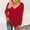 Red, variant on Vivianyn HD Women's Graphic Embroidered Sweatshirt, Crew Neck Long Sleeve Casual Pullover with Elbow Patches,Black,Size S-XXL