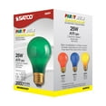 thumbnail image 3 of Satco 25 Watt A19 Incandescent - Ceramic Green - 1000 Average rated hours, 3 of 7