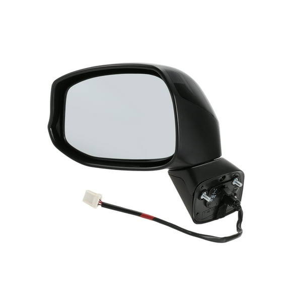 Unique Bargains Left Side Door Mirror Replacement Side View Mirror Assembly for Honda Civic 2012 2013 2014 2015 Gloss Black Power Mirror Adjustment