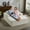 Beige, variant on Senfot 61" Chaise Lounge Chair, Oversized Comfy Upholstered Sofa with Pillows, Plush Faux Fur Cloud Sofa for Living Room, Extra-Wide, Green