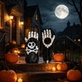 thumbnail image 4 of Halloween Candy Bags with Handle, Spacious Storage Trick - or - Treat Tote, Durable Reusable, Festive Party Supplies Decoration for Halloween Holiday Gathering,Black, 4 of 6