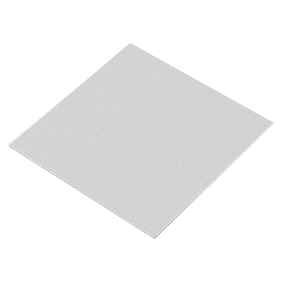 Unique Bargains 200mm x 200mm x 2mm Rectangle 1060 Aluminum Sheet Flat Metal Plate Stock