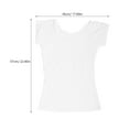 thumbnail image 2 of Toyvian Breathable White Womens Undershirt Sweat Proof T-Shirt Designed for Outdoor Activities, 2 of 8