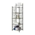 thumbnail image 2 of InRoom Furniture BM1234 5 Tier Storage Shelf, Pewter, 2 of 3