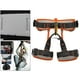 thumbnail image 5 of Arnés de Escalada Ajustable, Arnés de Escalada de Montañismo profesion, Arnés de Medio Cuerpo para La Construcción de Arbolistas, Cinturón para Sent Naranja L, 5 of 9