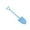Blue, variant on Weloille 100 Pcs Plastic Ice Cream Spoons Mini Dessert Shovels Pudding Yogurt Spoons Shovel Shape Spoons for Potted Cake