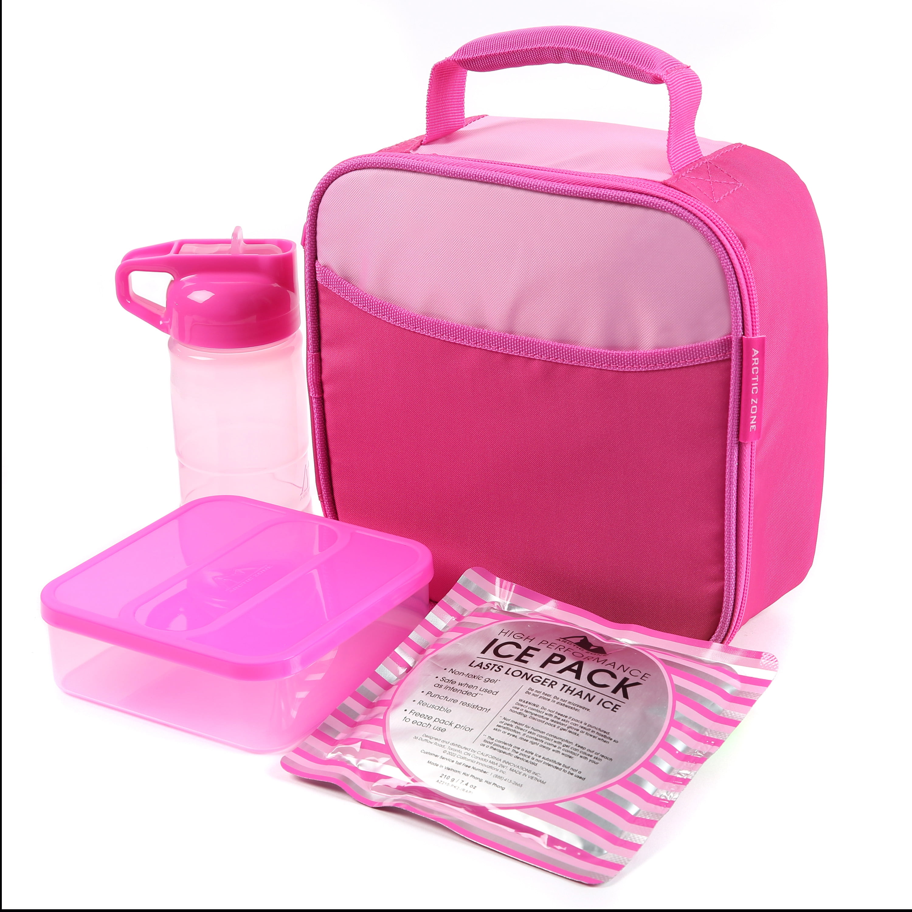 SMART PLANET Plug-In Heated Lunch Box Storage Container w/ Spork, New, Hot  Pink