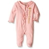 JUICY COUTURE Baby Girl's Sleeper, Light Pink
