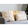 thumbnail image 5 of Lush Decor Linear Tassel Decorative Pillow Navy/Off White Single 20X20, 5 of 11