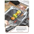 thumbnail image 5 of Kit Sink Retractable Izer Spon Brush Stora Rack Less Steel Basket, 5 of 5