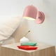 thumbnail image 3 of Lámpara de pared LED, luz de lectura para mesita de noche con control táctil regulable, luz blanca cálida de 3000 K para dormitorio, estudio y entrada. Fácil instalación. No requiere, 3 of 8