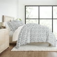 thumbnail image 5 of Duvet Cover Set - Ultra Soft & Breathable - Navy Classic Essentials for King Size Bedding by Comfort Canopy, 5 of 15