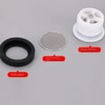 thumbnail image 3 of 10PCS Backflow Prevention Anti-Water Valve G1/2 G3/4 Anti Water Sealing Gasket Check Valve With Filter For Shower System G1/2, 3 of 9