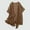 1-Brown, variant on Cardigans for Women Cotton Linen Open Front Half Sleeve Beach Coverups with Pockets Casual Loose Fit Boho Beach Coat