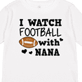 thumbnail image 4 of Inktastic I Watch Football with My Nana Boys Long Sleeve Toddler T-Shirt, 4 of 5