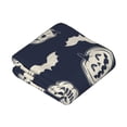 thumbnail image 5 of Halloween Blanket Throw Blanket for Couch Sofa and Bed, halloween pumpkin bats Halloween Plush Throw Blanket, Halloween Decor Fuzzy Cuteness Comfy Flannel Blanket, 5 of 7