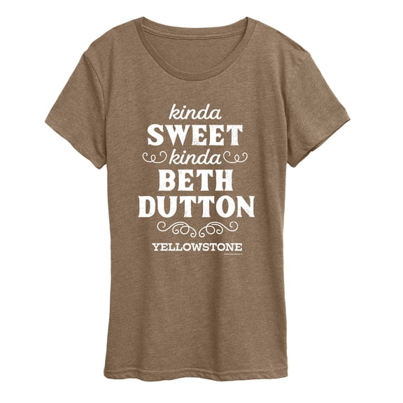 Yellowstone - Kinds Sweet, Kinda Beth Women's Short Sleeve Graphic T-Shirt