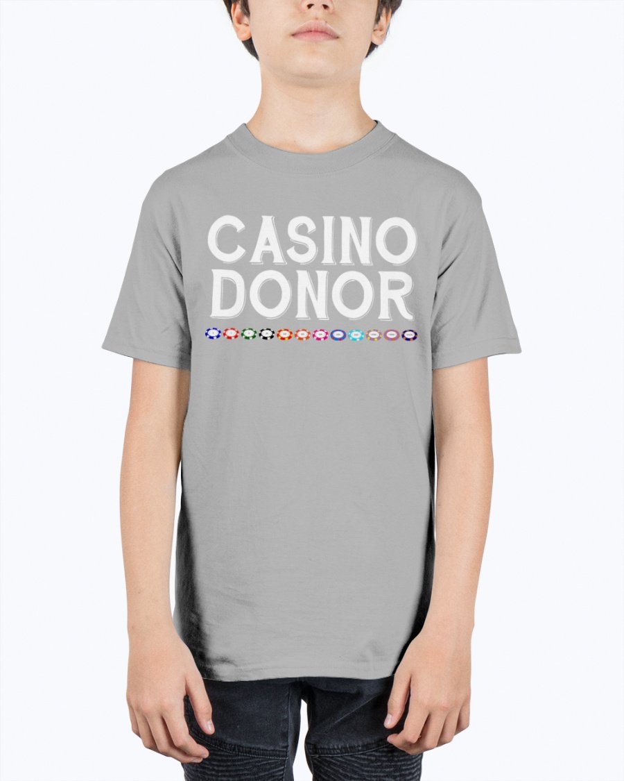 Tshirt Unlimited - Casino Donor-Casino - Youth Tee Unisex ...