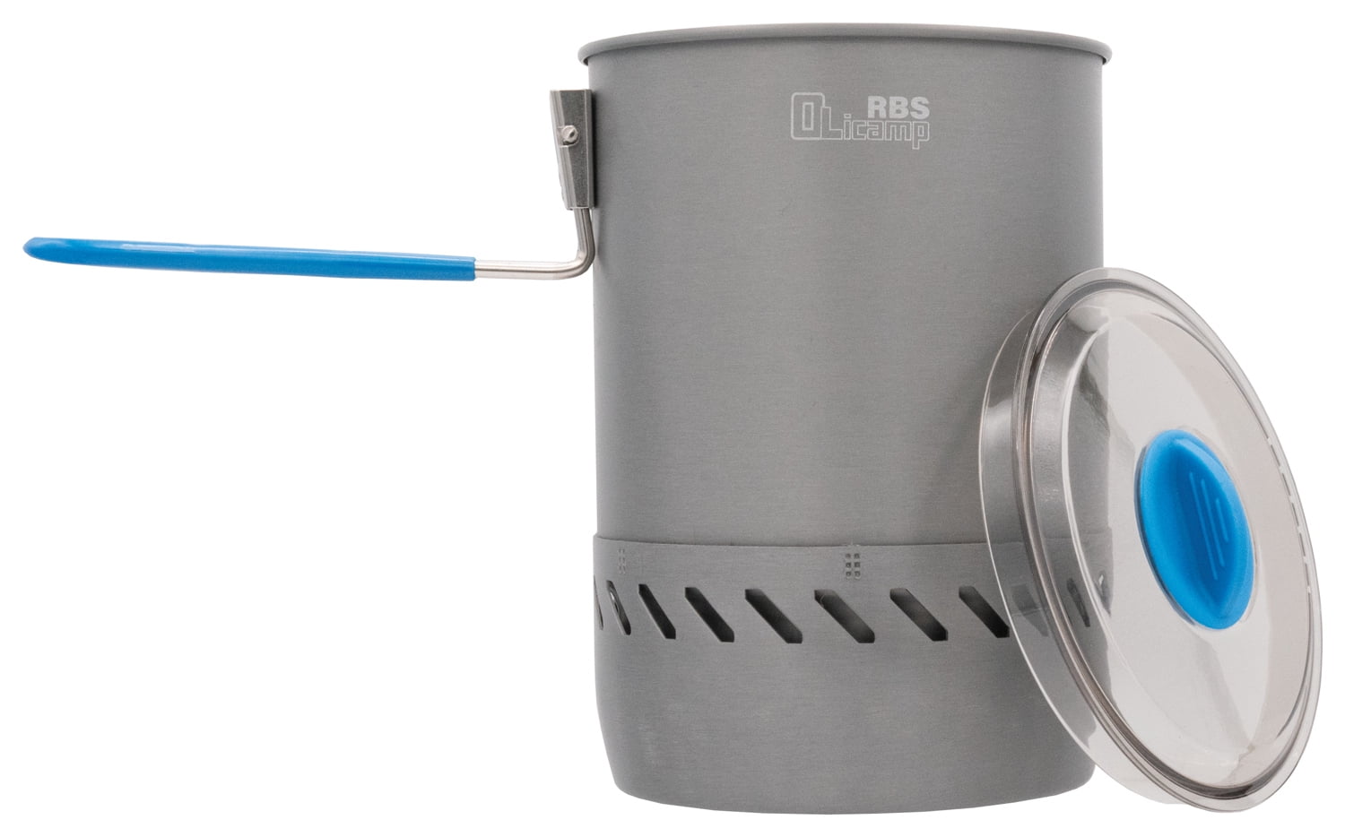 Olicamp RBS Infrared Stove System, All-in-One Stove and Pot with Lid Combo, Fast Boil Time, 1.5L