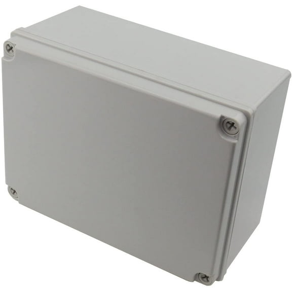 Bibana Plastic Dustproof IP65 Junction Box DIY Case Enclosure (8"x 6"x 4")
