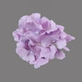 thumbnail image 2 of LGCASL Pcs 6 Inch Silk Hydrangea Heads Artificial Decoration Flowers Garden Floral Décor Purple, 1*Artificial Flower Purple, 2 of 5