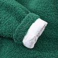 thumbnail image 7 of Toddler Faux Sherpa Jacket Girl Teddy Long Sleeve Button Down Winter Warm Coat Collar Cute Kids Outwear Clothes Green 8 Years, 7 of 7