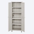 thumbnail image 2 of Armario Gabinete Organizador Almacenamiento Estante Grande Plástico ideal para Exterior RIMAX, 2 of 4