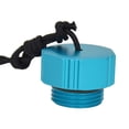 thumbnail image 3 of Aluminum Alloy Diving Tank Valve Dust Plug Cap Replacement Scuba Diving DIN Tank External Thread Blue, 3 of 8
