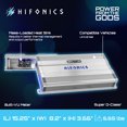 thumbnail image 4 of Hifonics Brutus BG 1400 Watt Class D Monoblock Amplifier with Built-In UV Meter, 4 of 14