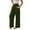 Army Green, variant on Travel Pants for Women Sevevn Womens Solid Color Casual Sports With Pockets Loose Straight Wide-leg Pants Yoga Pants Army Green L