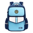 thumbnail image 2 of WAYUTE Backpack for Kids Back to School Backpacks Large Capacity Zip Up Daypack Toddler Lightweight Patchwork Color Bookbag Casual School Activities, 2 of 3