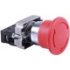 thumbnail image 1 of Interruptor pulsador NQ 22 mm 600 V 10 A Parada de emergencia hongo rojo ZB2-BE102C, 1 of 5