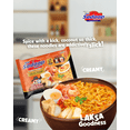 thumbnail image 2 of Mi Sedaap Singaporean Laksa Noodle Soup, Halal Certified, (Original, Pack of 10), 2 of 6