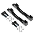 thumbnail image 1 of Almencla Ensemble de 2 Pcs Adaptateur d'Étrier de Frein à Disque de Vélo Montage sur Poteau PM Pièces de Rotor 203mm Noir, 1 of 8