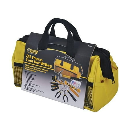 31 Piece Tool Set Black & Yellow