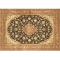 thumbnail image 1 of Ahgly Company Indoor Rectangle Medallion Brown Traditional Area Rugs, 6' x 9', 1 of 4