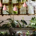 thumbnail image 6 of FSLiving Full Spectrum 10W LED Plant Grow Light H-Type Track Lighting Pendant Restaurant Adjustable Height Hemp Rope Nordic Wood, Perforated Pink for Kitchen Indoor Planting, Customizable, 6 of 9