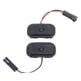 thumbnail image 2 of 2 piezas Interruptor de control de radio para volante Ajuste directo izquierdo y derecho 56046098AB 56046098AA para Grand Cherokee Liberty, 2 of 10