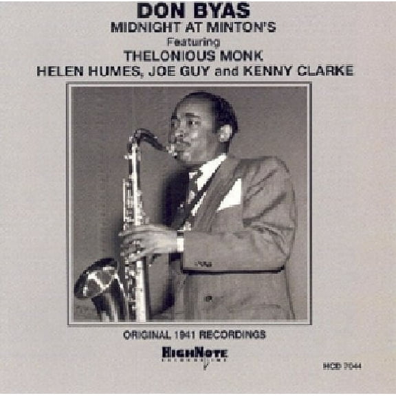 Don Byas - Midnight at Minton's - Music & Performance - CD