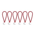thumbnail image 2 of 6 Piezas de Tiras de Cordón Elástico Macarena Bungee Ball Rojo 9 pulgadas, 2 of 8