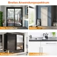 thumbnail image 5 of Tiradores adhesivos para puertas de gabinetes, diseño elegante, de aleación de aluminio, para pegar sin taladrar, para muebles, resistentes al óxido y a la corrosión, perfectos para gabinetes,, 5 of 5