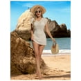 thumbnail image 7 of Women's beach swim cover-up, hollow-out dress, beachwear., 7 of 7