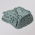 thumbnail image 2 of Modern Threads Reina Chunky Knit Adult Throw Blanket, 50" x 60", IVY, 2 of 2