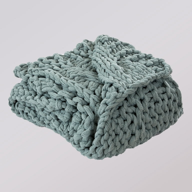 Modern Threads Reina Chunky Knit Adult Throw Blanket 50
