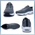 thumbnail image 6 of AOV Men's Runnning Shoes Walking Tennis Fashion Sneakers Breathable Comfortable Gym Jogging Sports Athletic Footwear Grey Size 7, 6 of 6